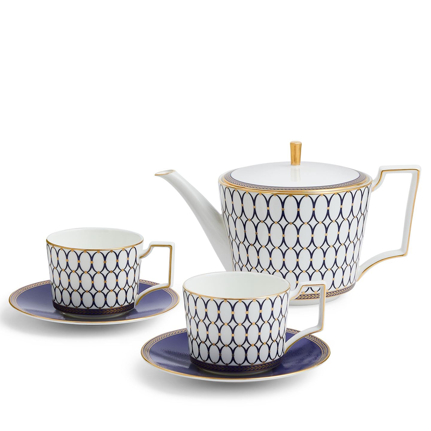 Renaissance Gold 3 Piece Tea Set | Wedgwood