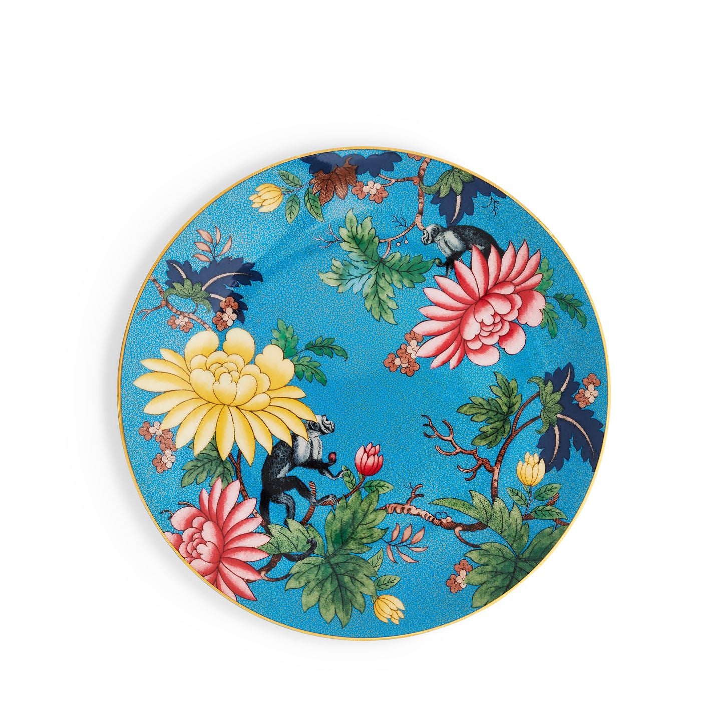 Wonderlust Sapphire Garden Plate | Wedgwood