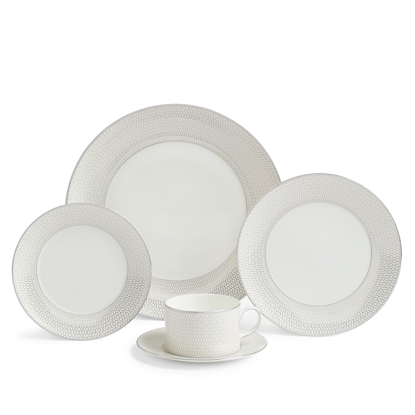 Gio Platinum 5 Piece Set | Wedgwood