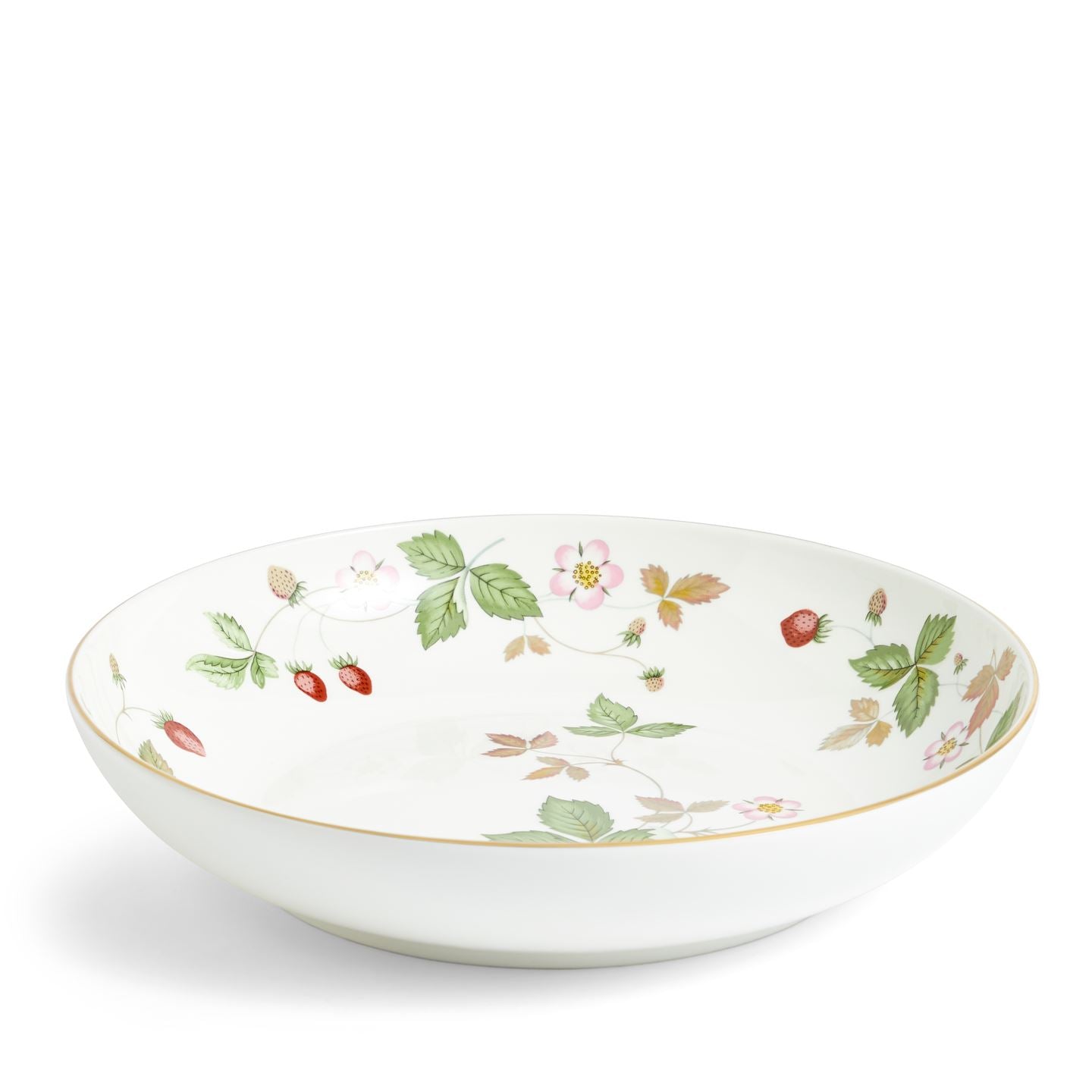 Wild Strawberry Gold Pasta Bowl | Wedgwood