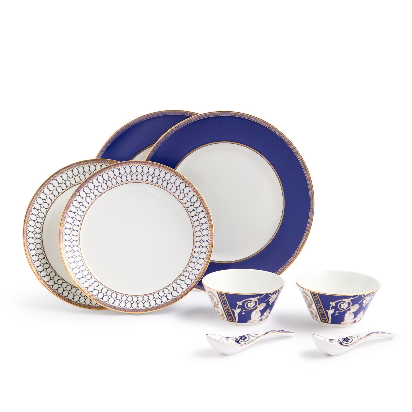 Renaissance Gold 8 Piece Dinnerware Set | Wedgwood