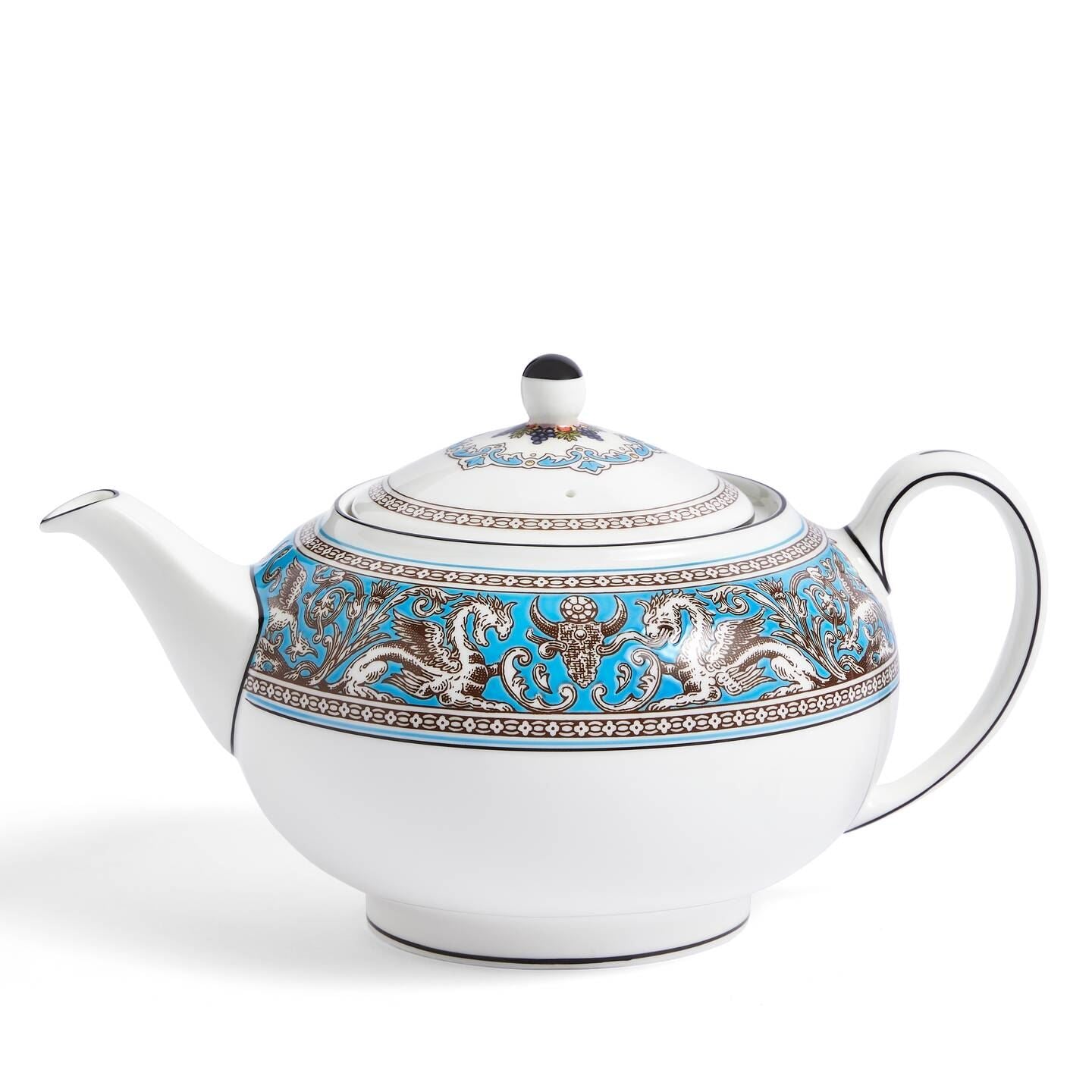 Florentine Turquoise Teapot Large | Wedgwood