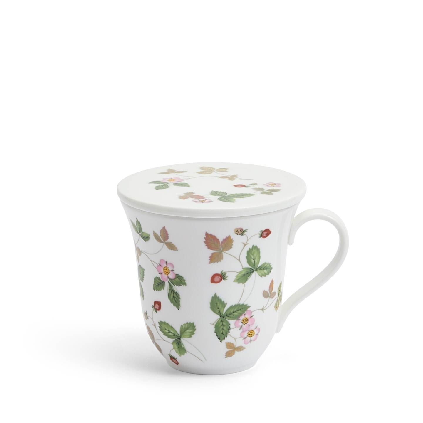 Wild Strawberry Classic Lidded Mug | Wedgwood