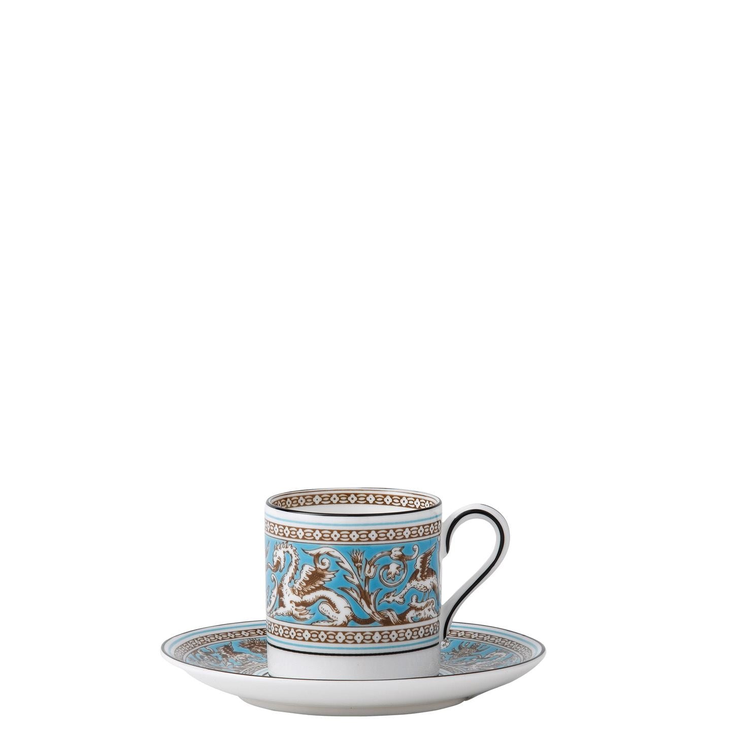 Florentine Turquoise Espresso Saucer | Wedgwood