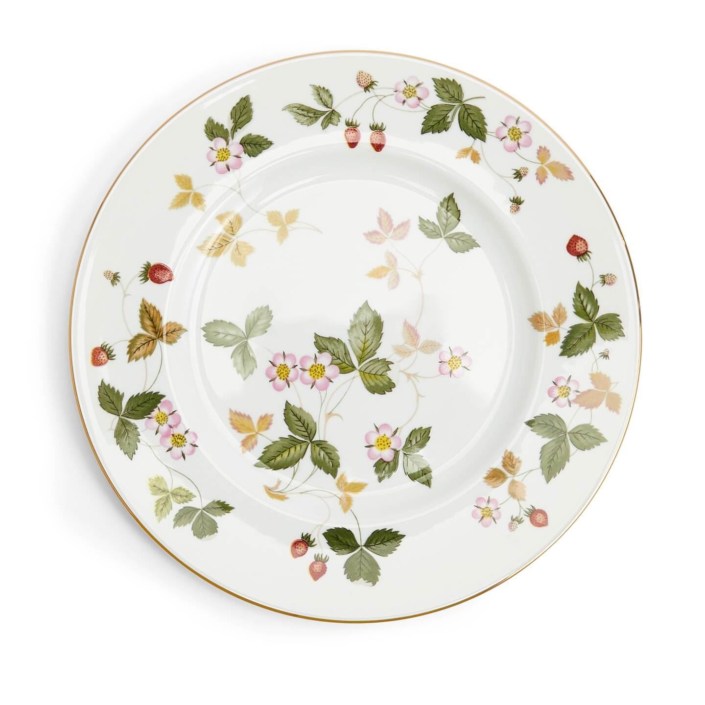 WEDDGWOODディナープレート Wild Strawberry Gold Dinner Plate | Wedgwood