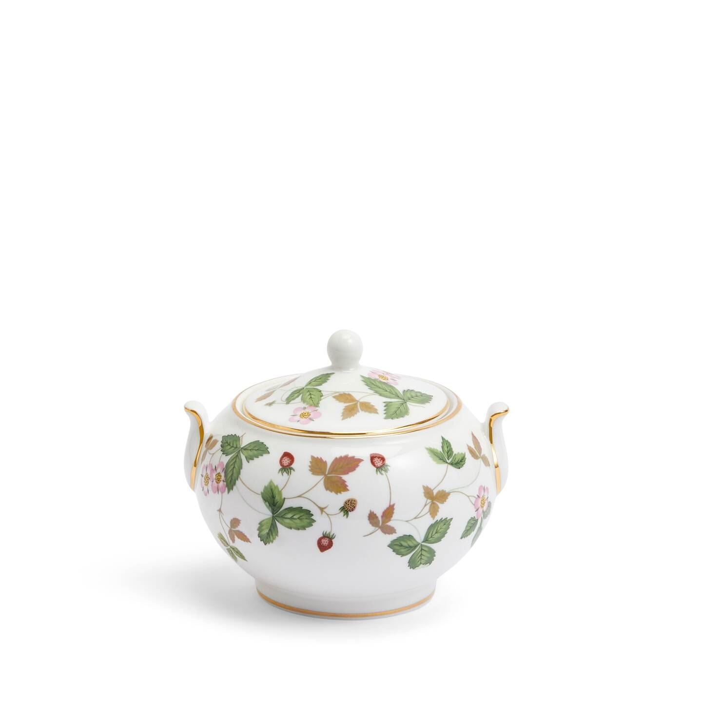 Wild Strawberry Gold Sugar Box | Wedgwood