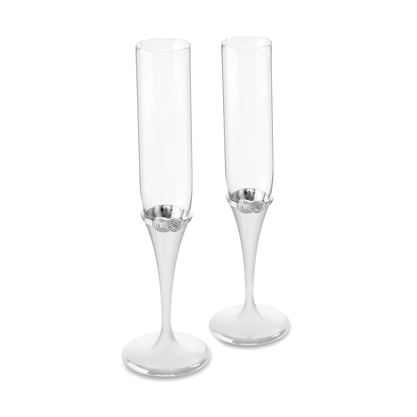 Vera Wang Infinity Toasting Flute, Set of 2 | Wedgwood