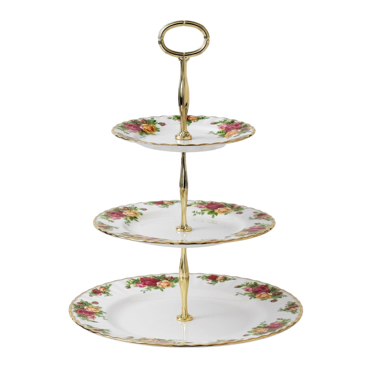 Royal Albert Old Country Roses 3 Tier Cake Stand | Wedgwood