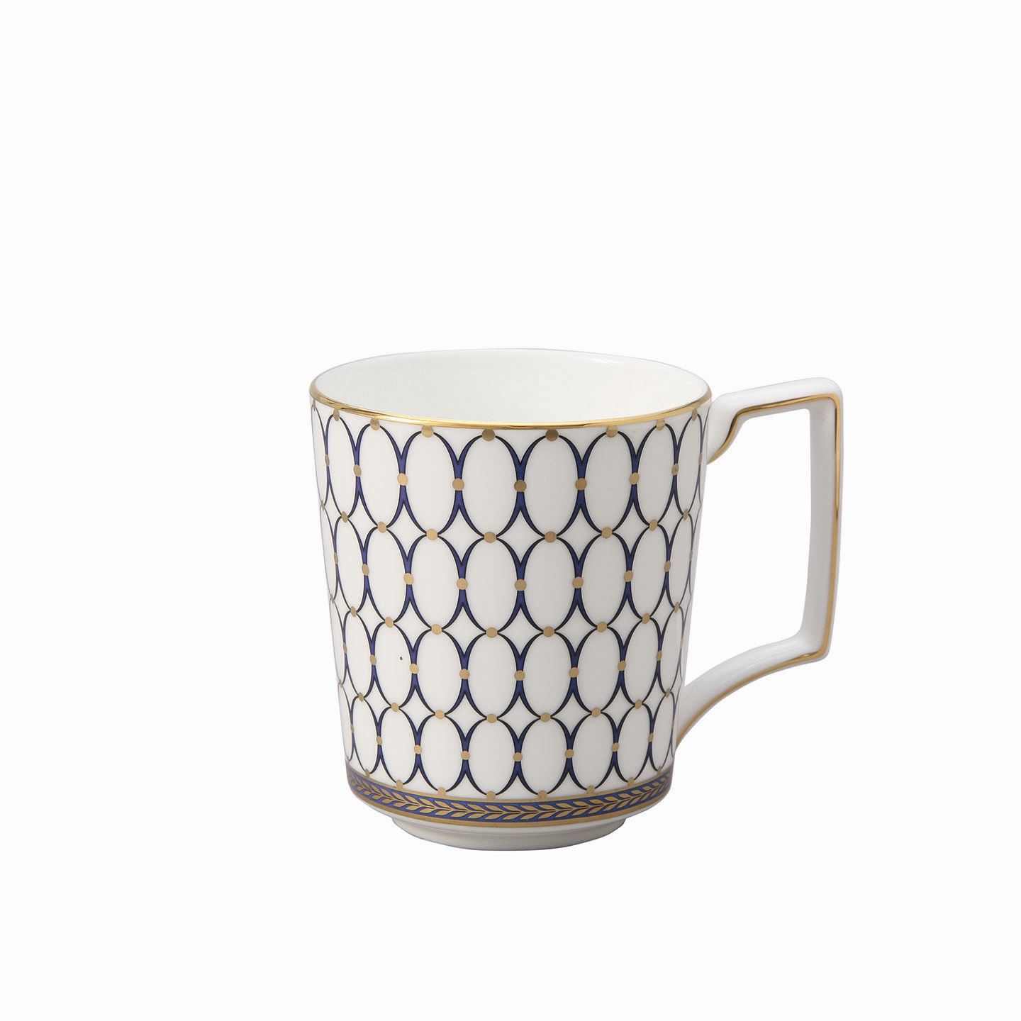 Wedgwood Blue Renaissance Gold Mug