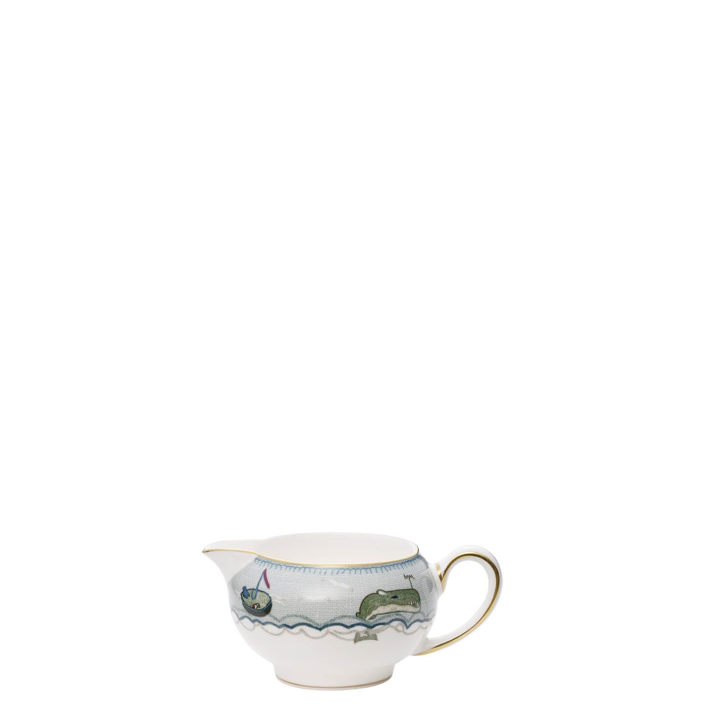 Wedgwood Blue Sailor's Farewell Small Creamer