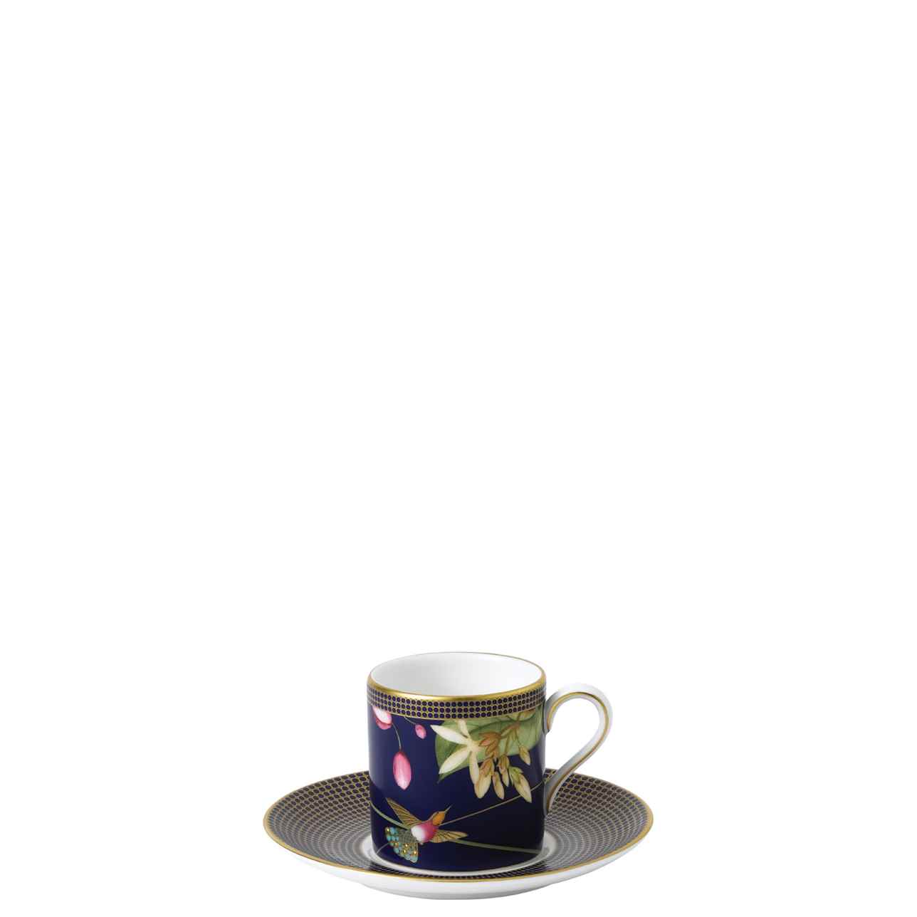 Hummingbird Espresso Cup and Saucer