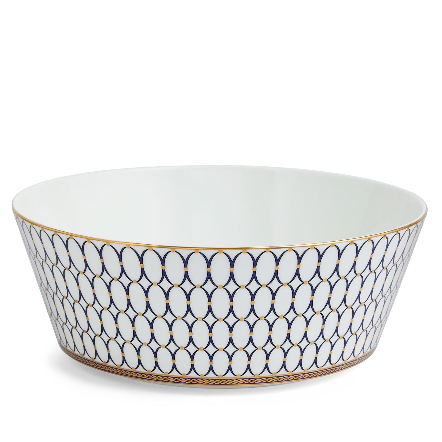 Wedgwood Gold Renaissance Round Serving Bowl 25Cm
