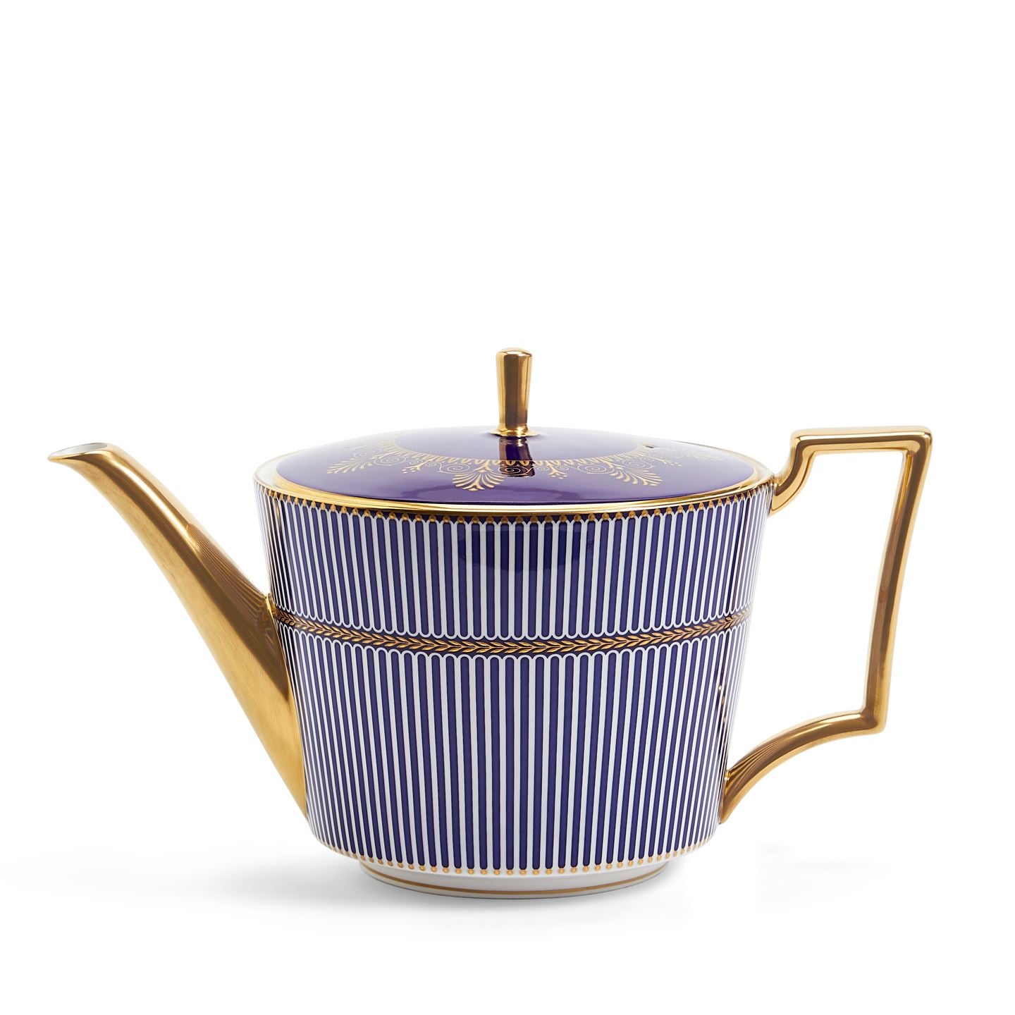 Wedgwood Blue Anthemion Teapot