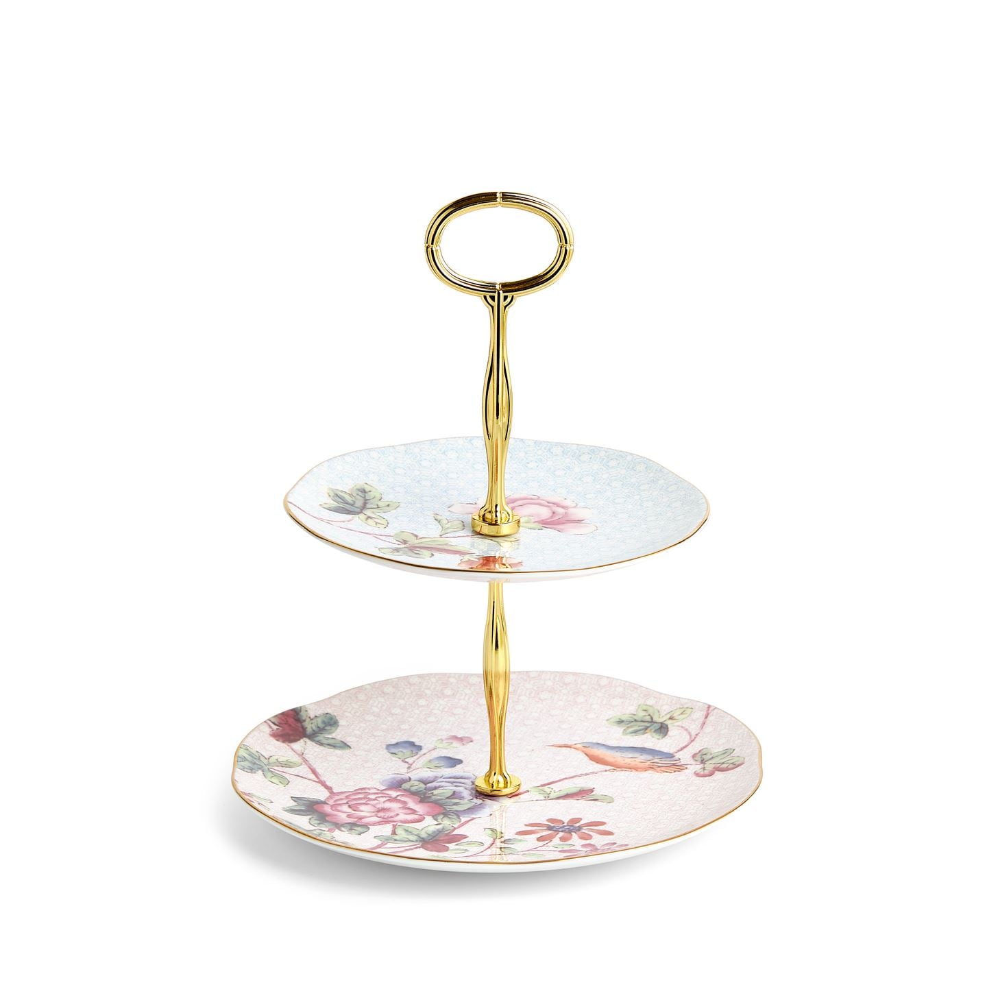 Wedgwood Cuckoo 2 Tier Cake Stand