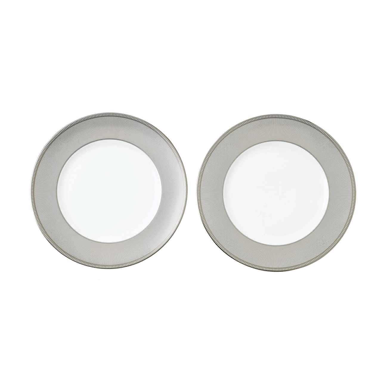 Winter White 27cm Plate, Set of Two