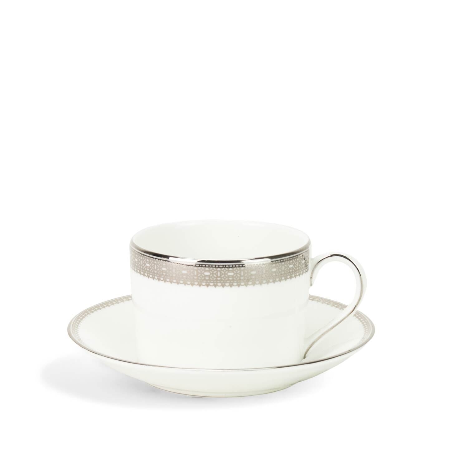 Vera Wang Lace Teacup & Saucer | Wedgwood