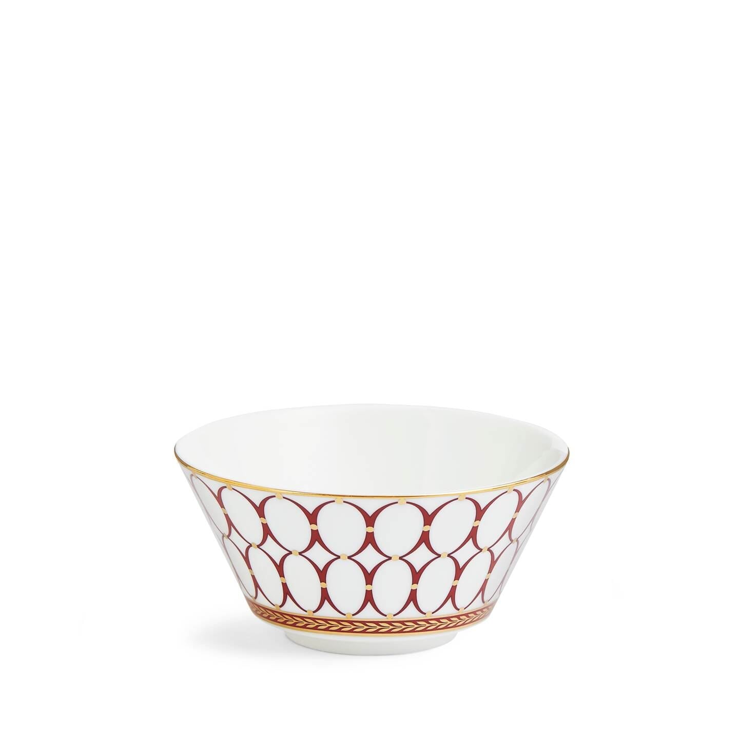 Wedgwood Red Renaissance Rice Bowl