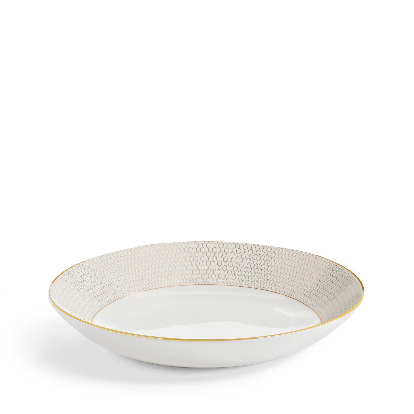 Wedgwood Gold,White Gio Gold Bowl