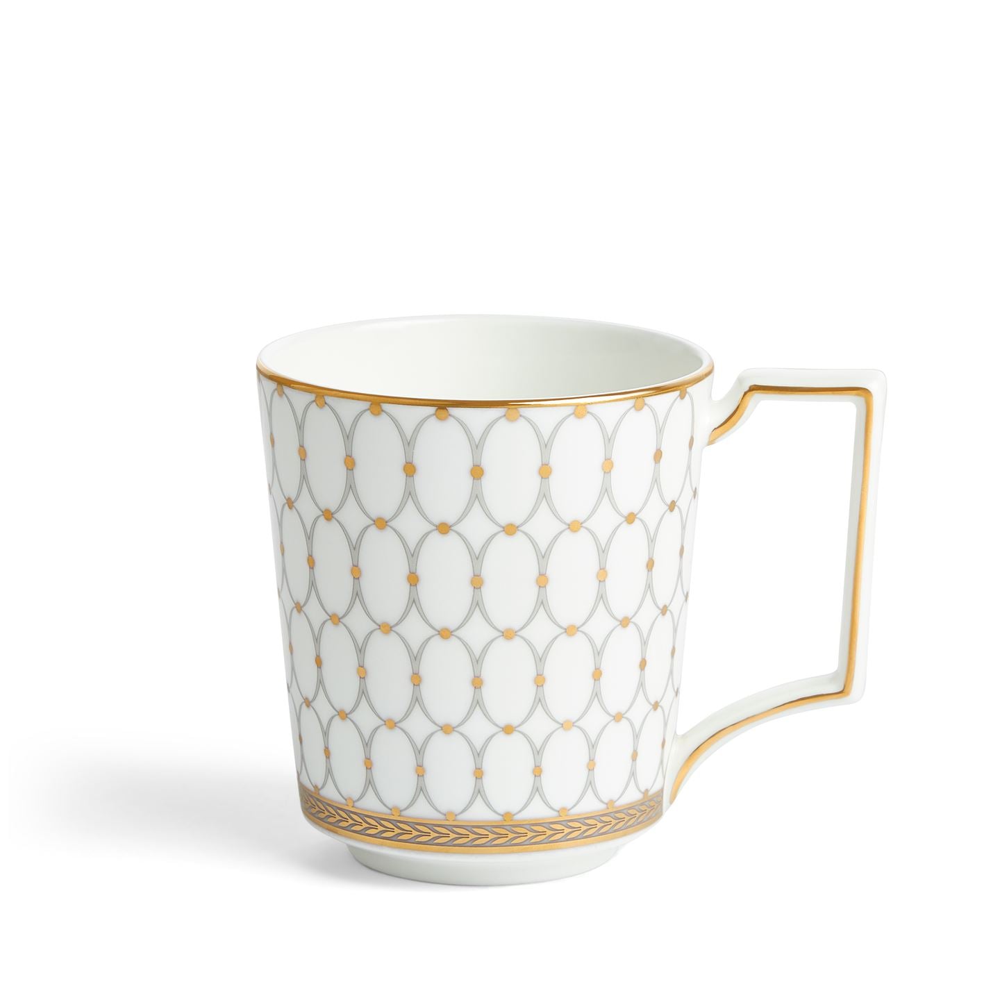 Wedgwood Grey,Gold Renaissance Grey Mug
