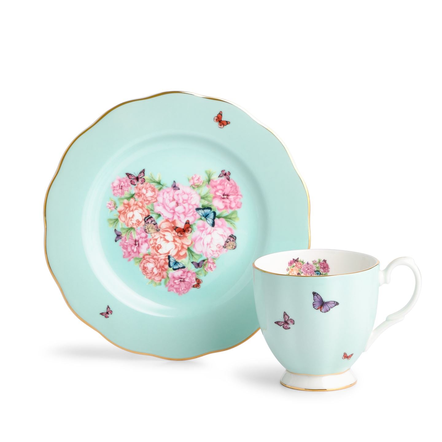 Royal Albert Green Miranda Kerr Friendship Blessings 2 Piece Set