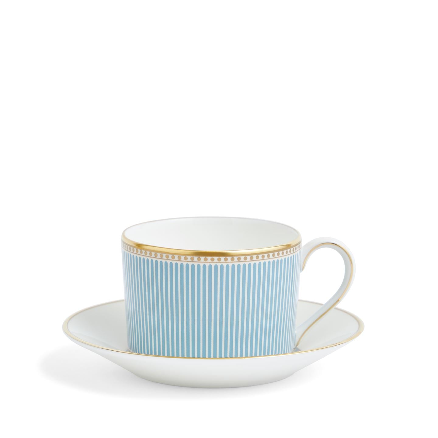 Wedgwood Green,Cream Helia Teacup And Saucer