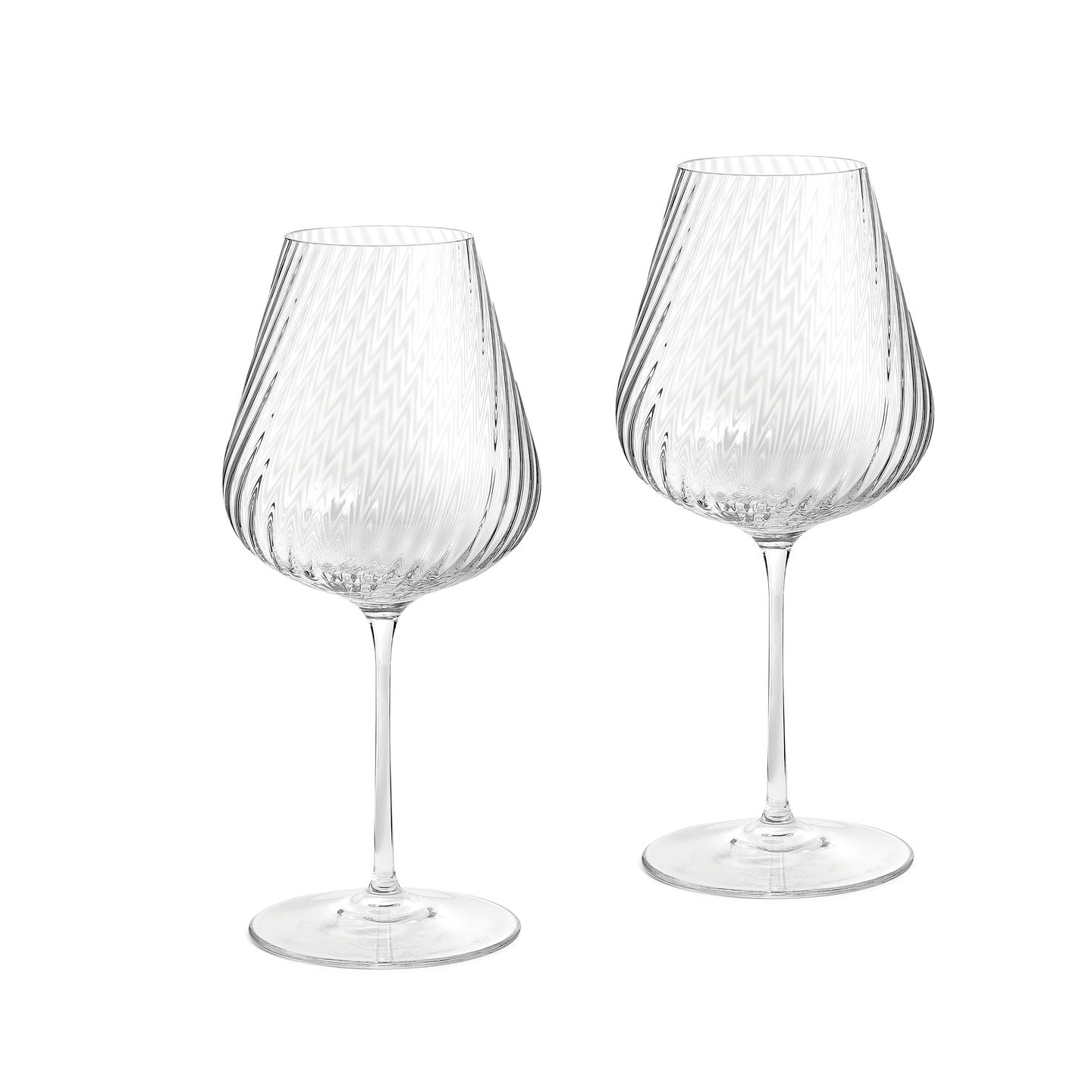 Vera Wang Swirl White Wine Glass, Set of 2