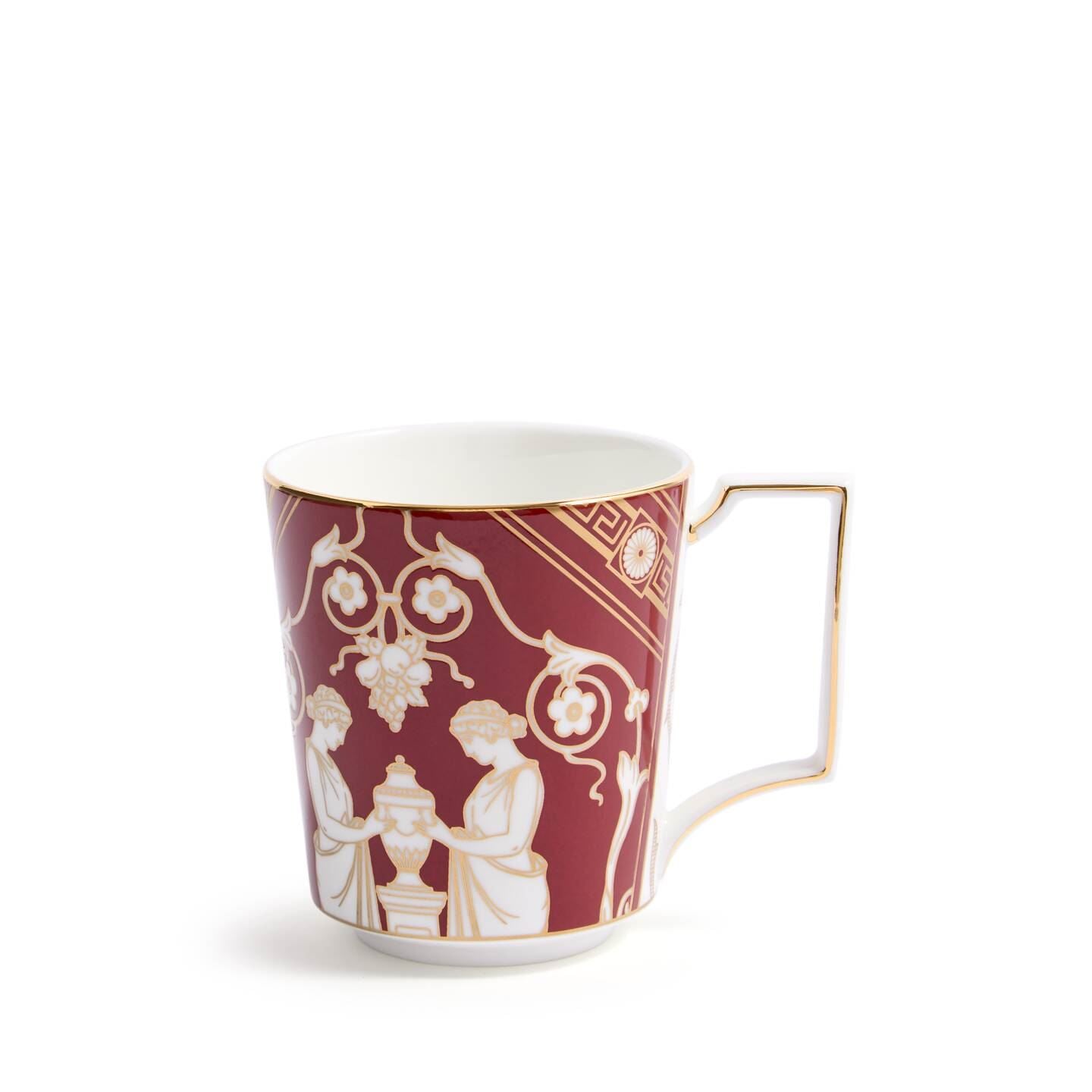 Wedgwood Gold,Red Renaissance Red Mug