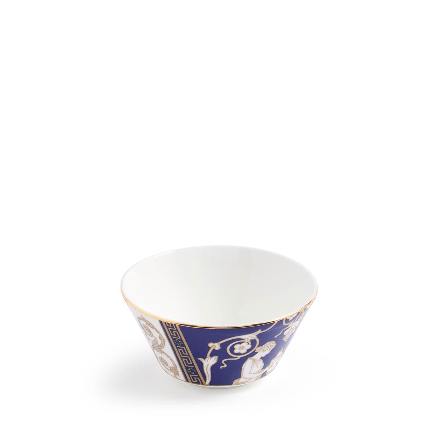 Wedgwood Blue,Gold Renaissance Gold Rice Bowl