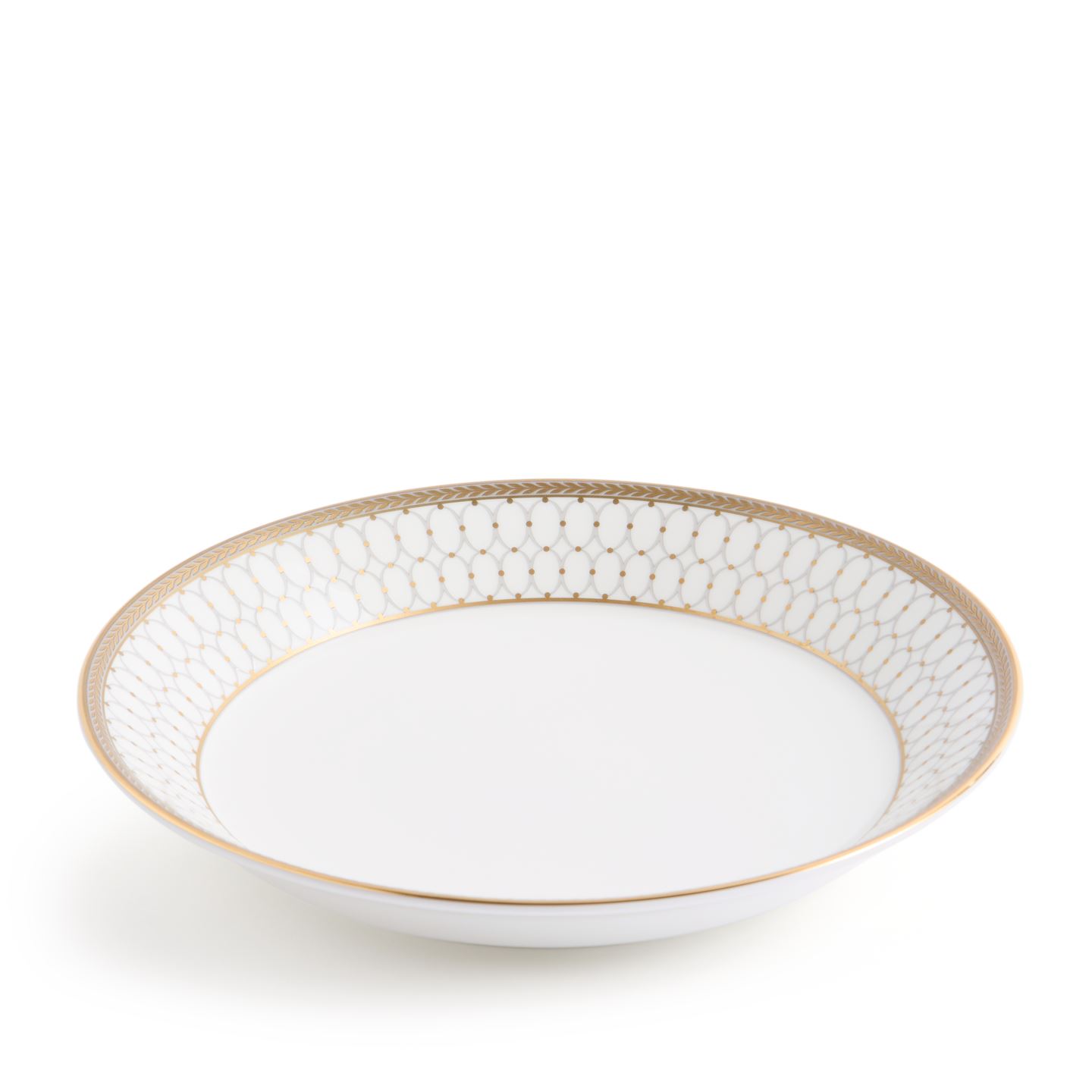 Wedgwood Grey,Gold Renaissance Grey Deep Plate