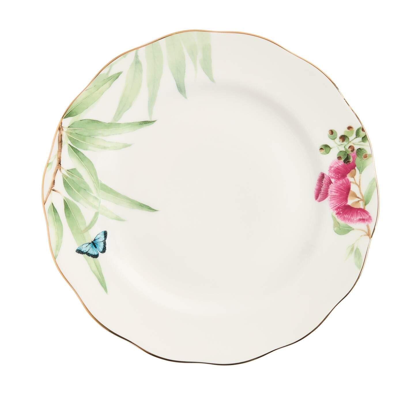 Royal Albert White Miranda Kerr Australiana Plate 27Cm