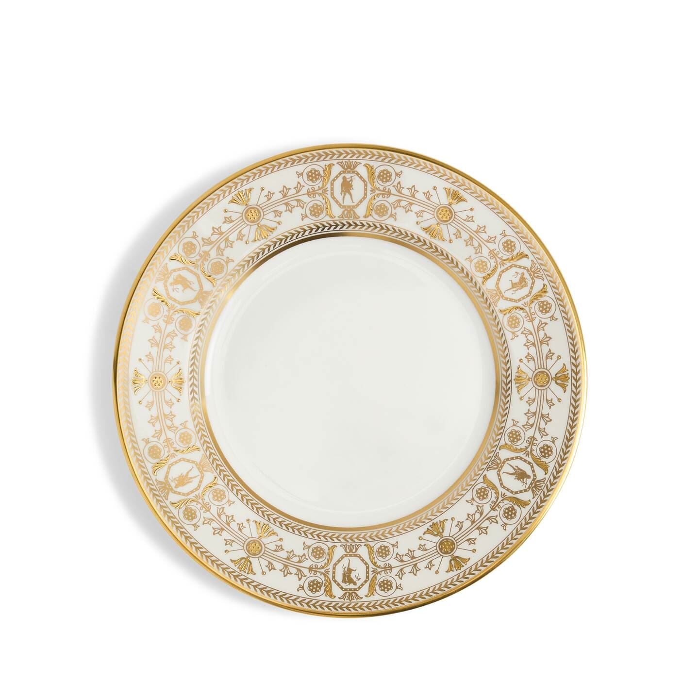 Wedgwood Gold Bacchus Plate 17.8Cm