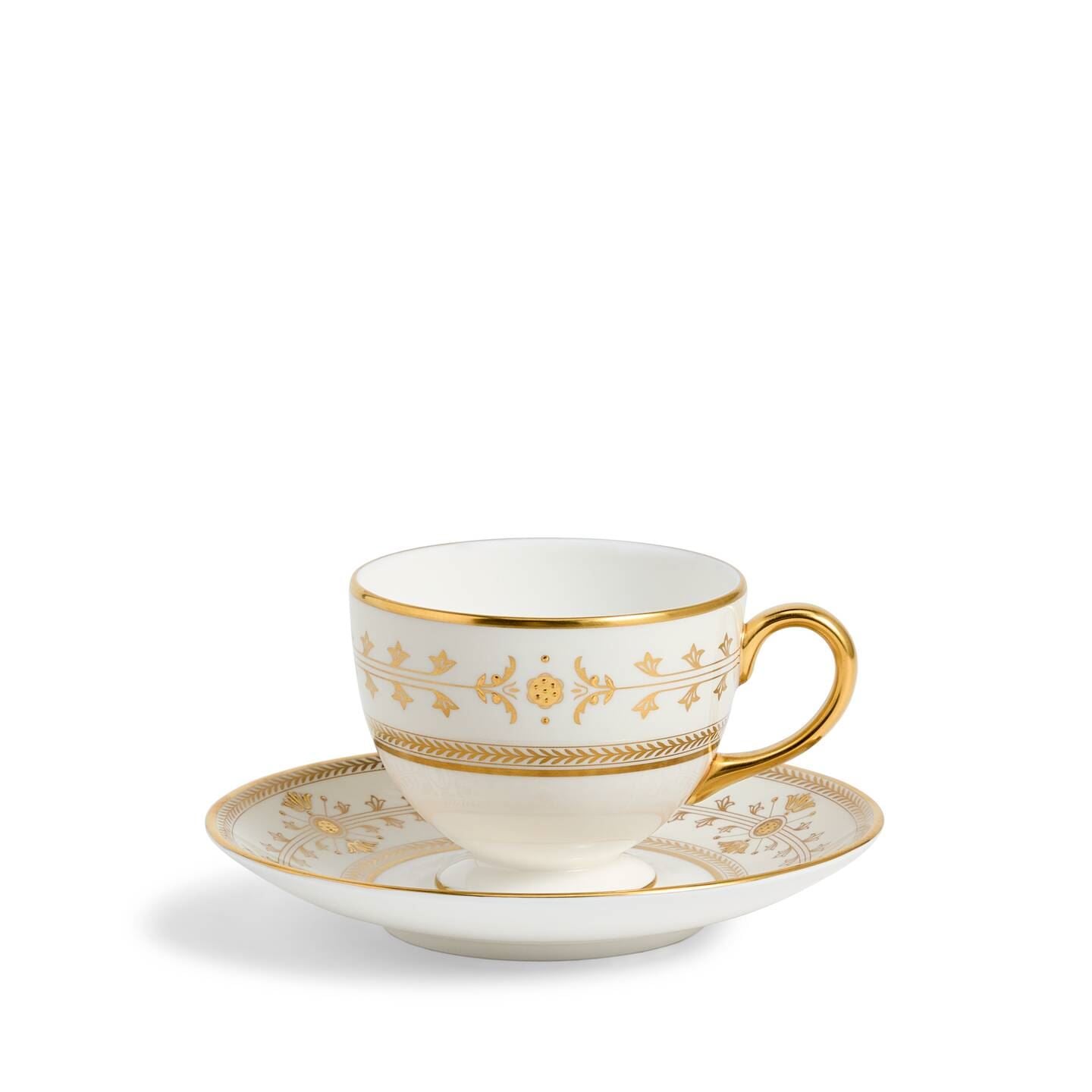 Wedgwood Ivory Bacchus Teacup Saucer 175Ml