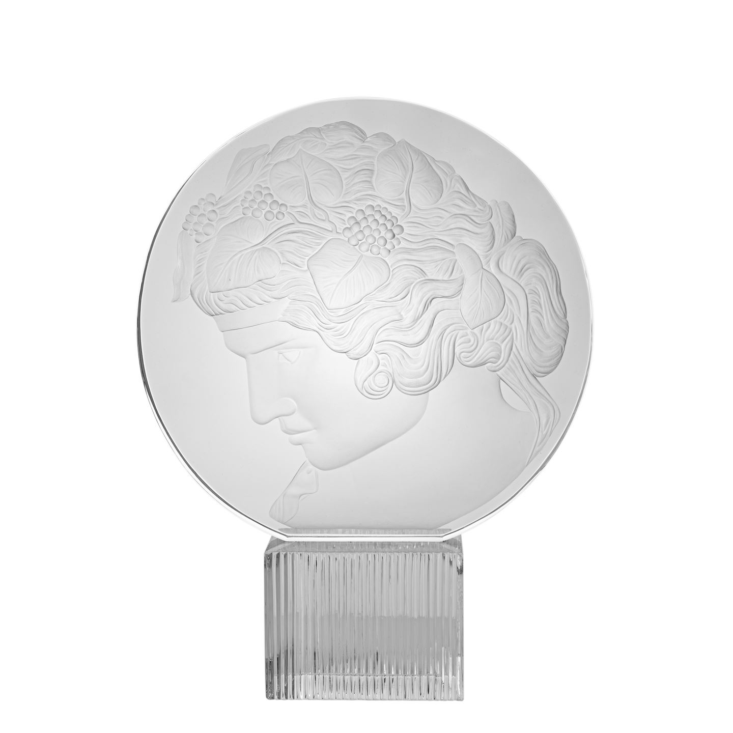 Wedgwood Bacchus Crystal Plaque