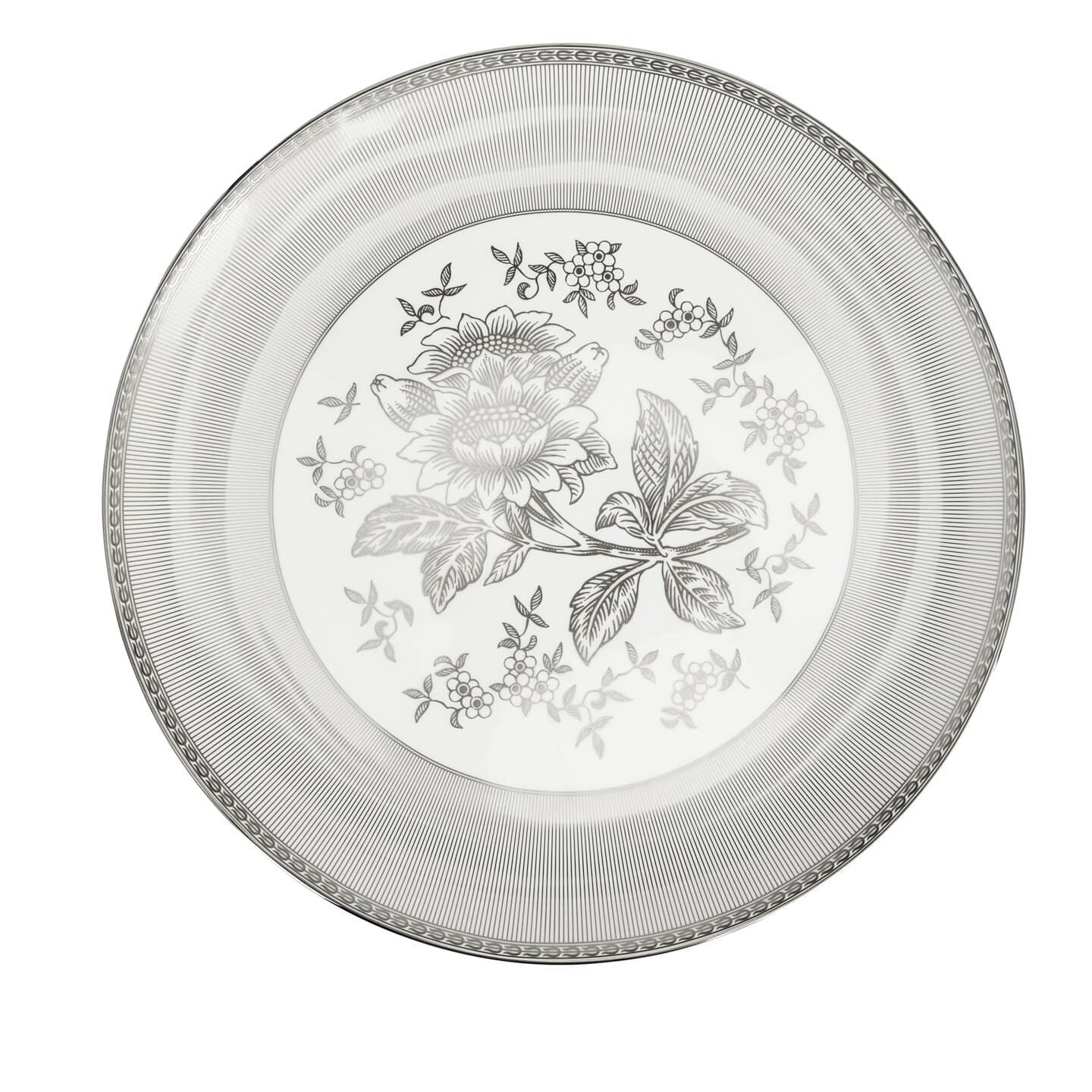 Wedgwood Silver Tonquin Plate 34Cm