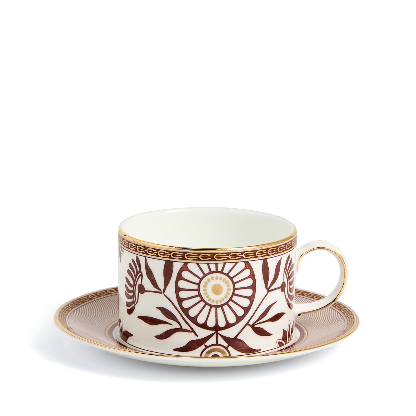 Wedgwood Red Splendour Teacup Saucer