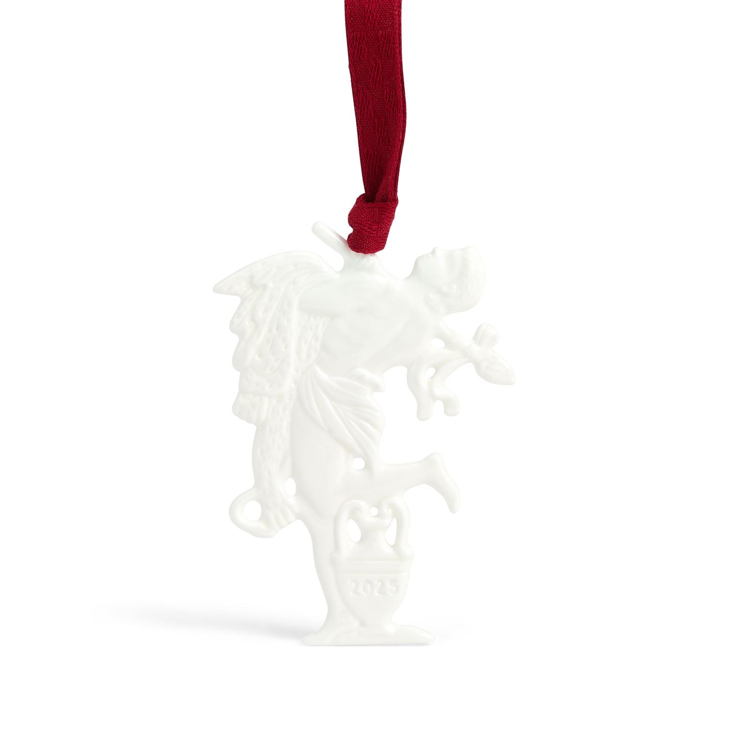 Wedgwood White Festive Bacchus Ornament