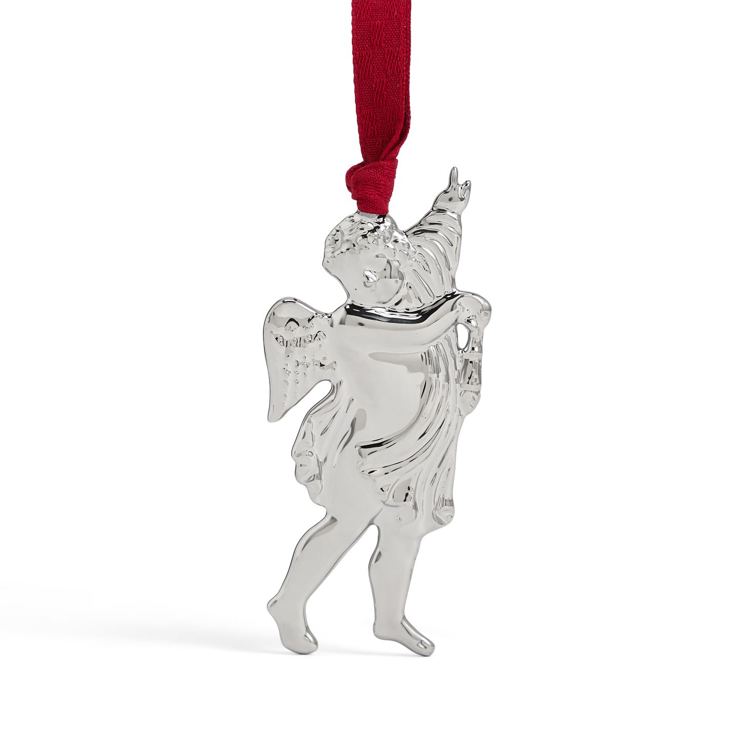 Wedgwood Silver Festive Raphael Ornament