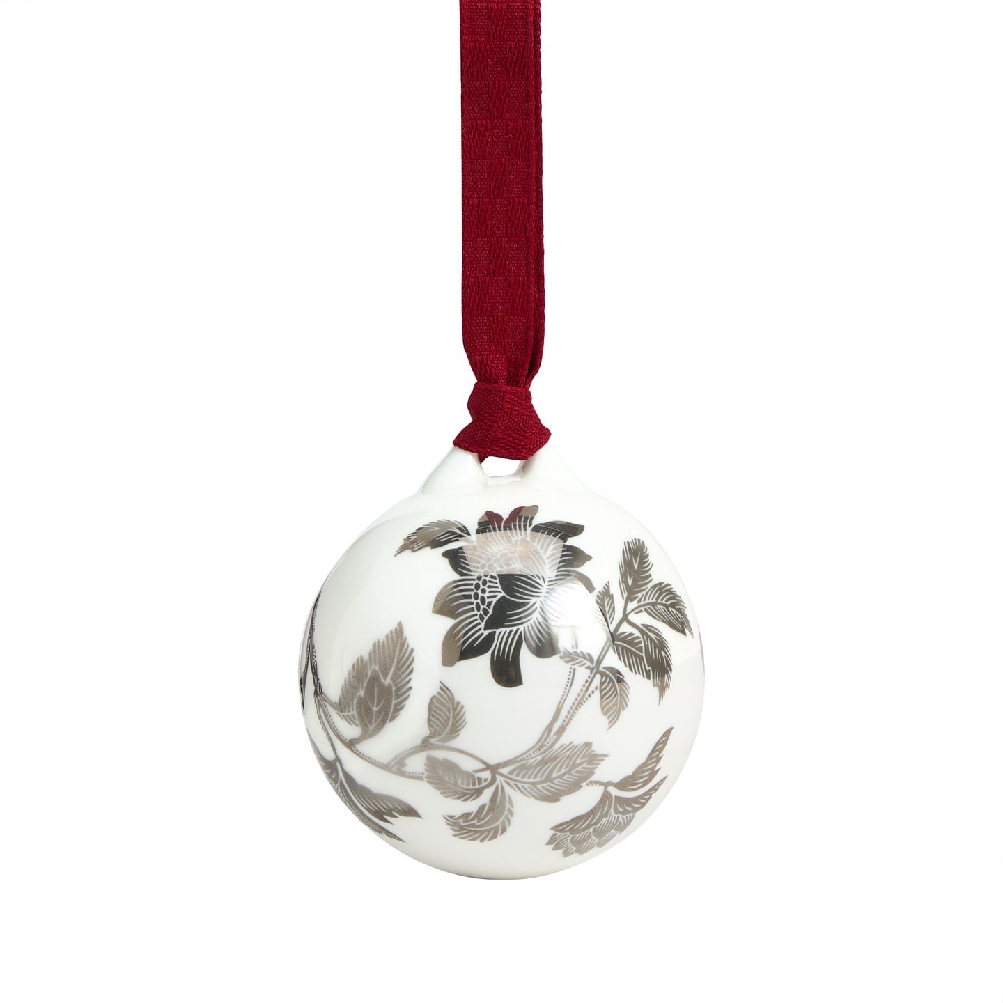 Wedgwood Silver Festive Tonquin Ornament No 1