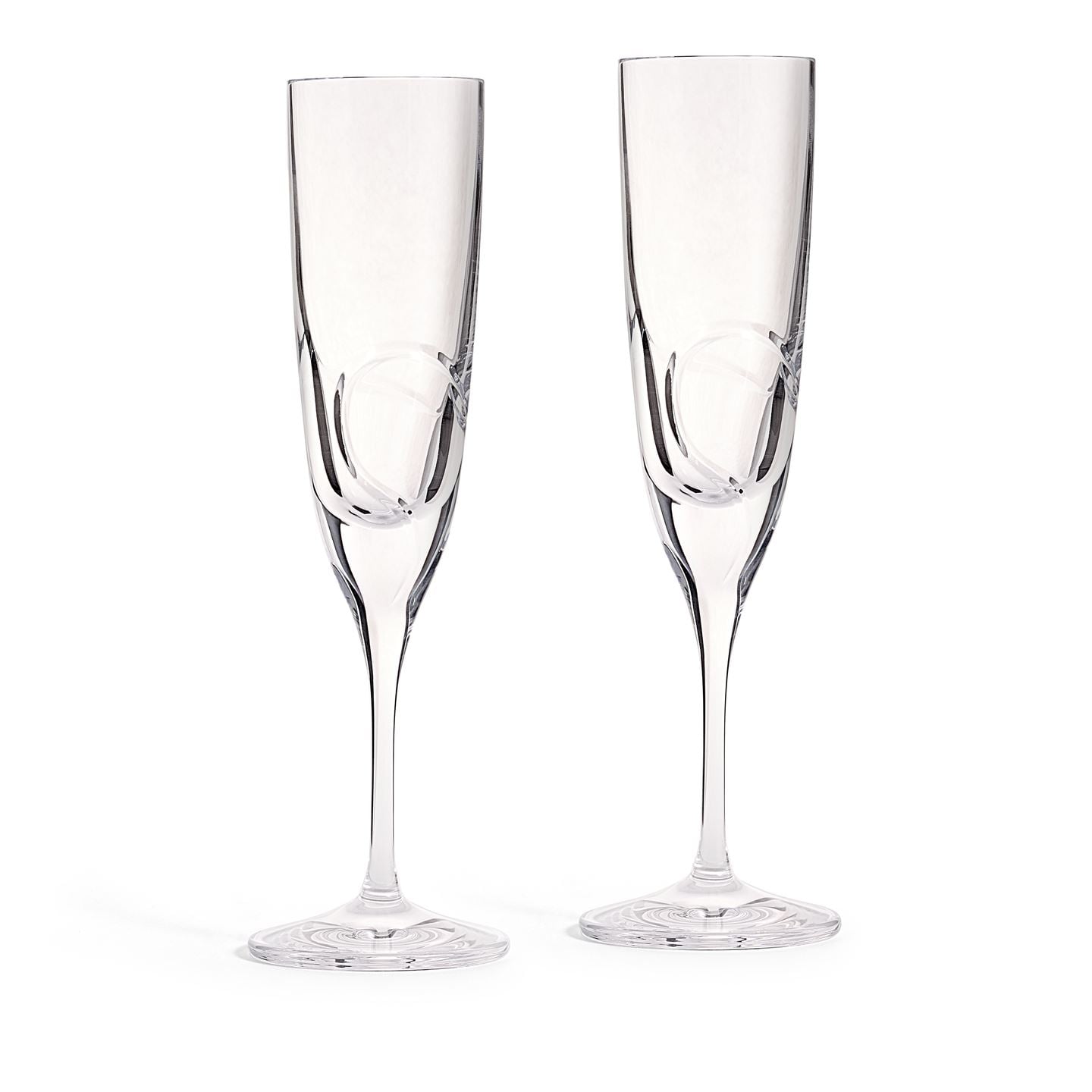 Wedgwood Vera Wang Luxe Graphite Flute Pair