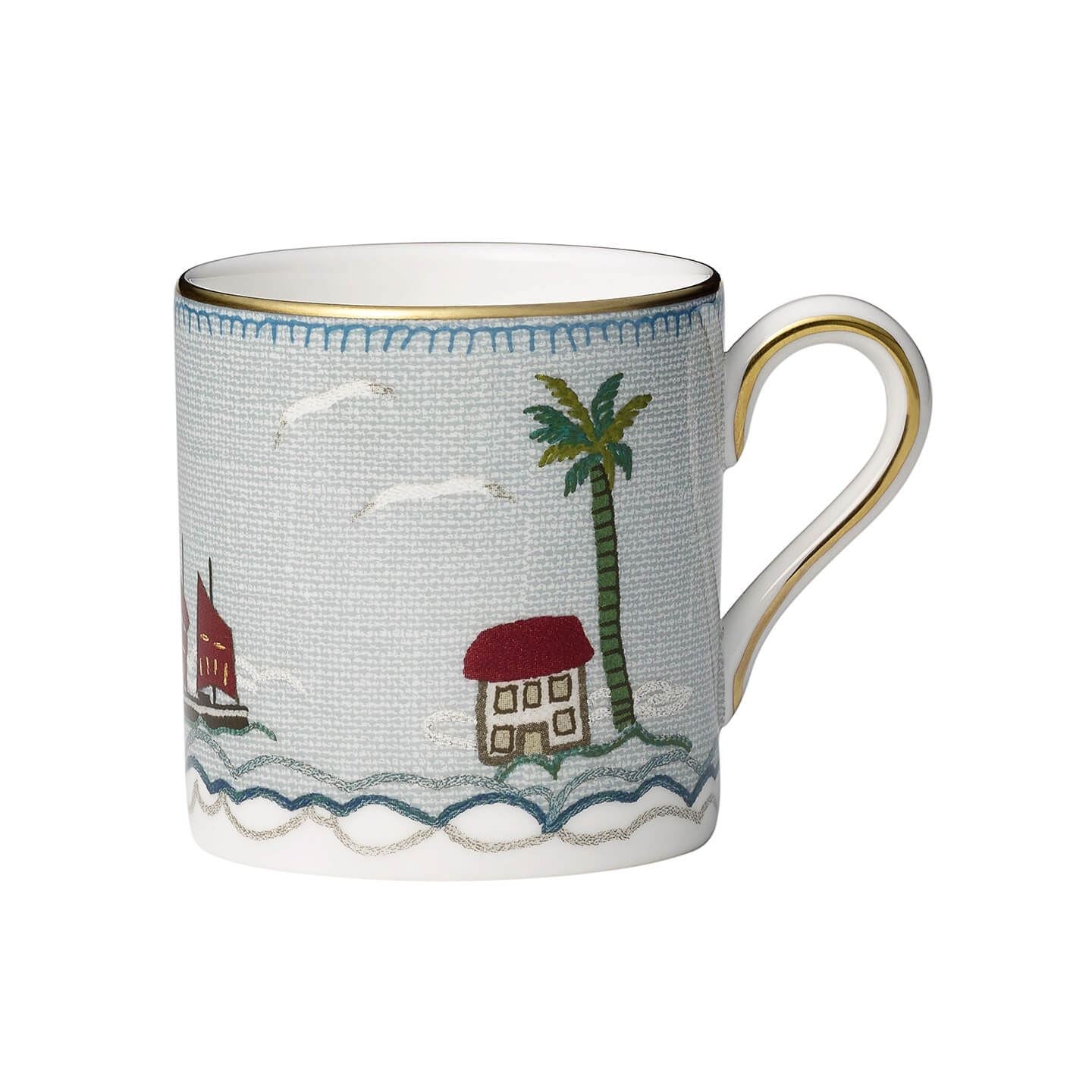 Sailor's Farewell Coffee Cup and Saucer