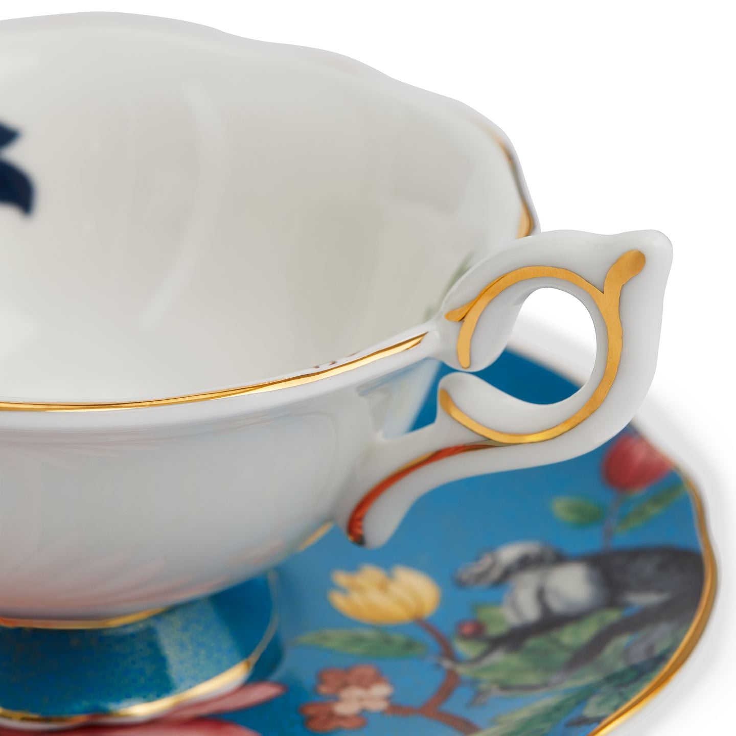 Wonderlust Sapphire Garden Teacup & Saucer | Wedgwood