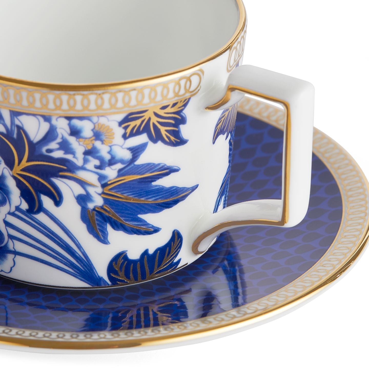 Hibiscus Coffee Cup & Saucer