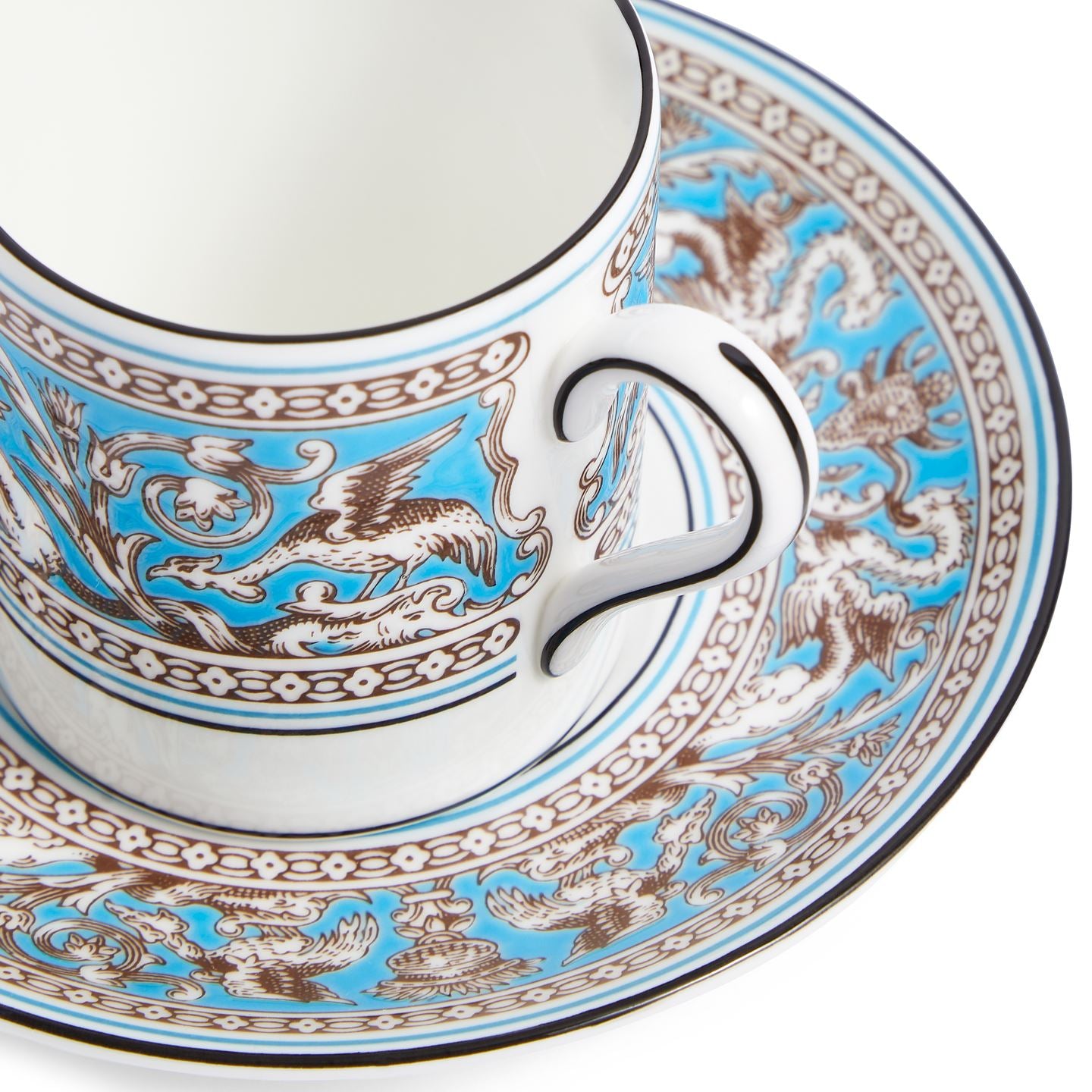 Florentine Turquoise Coffee Cup and Saucer | Wedgwood