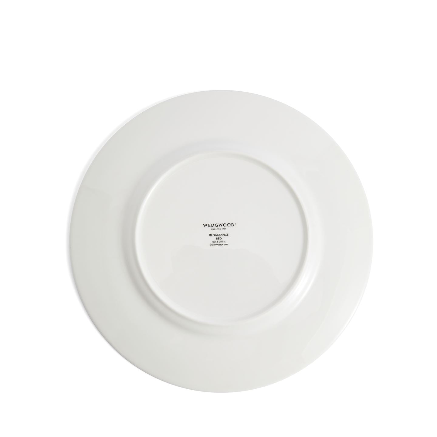 Renaissance Red Plate Florentine Accent
