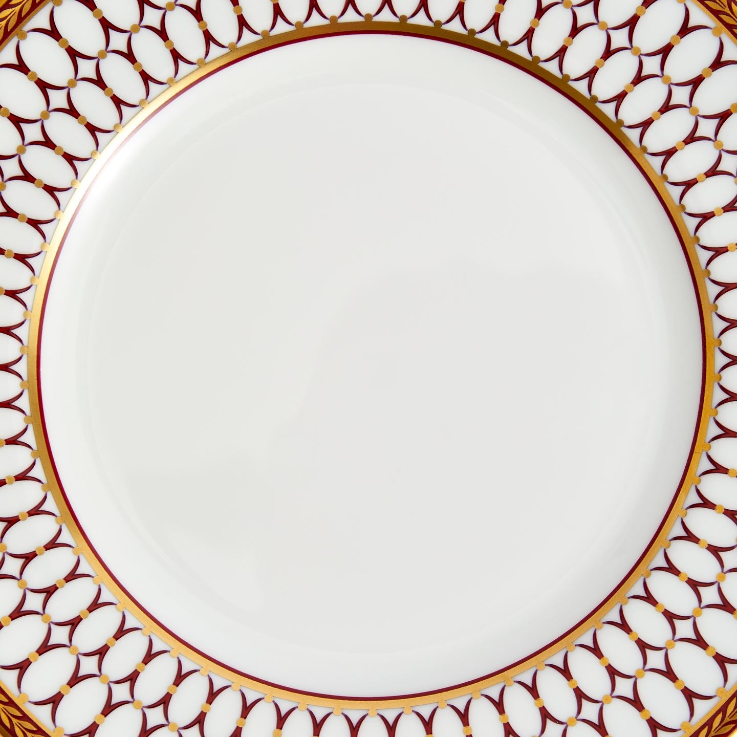 Renaissance Red Medium Side Plate