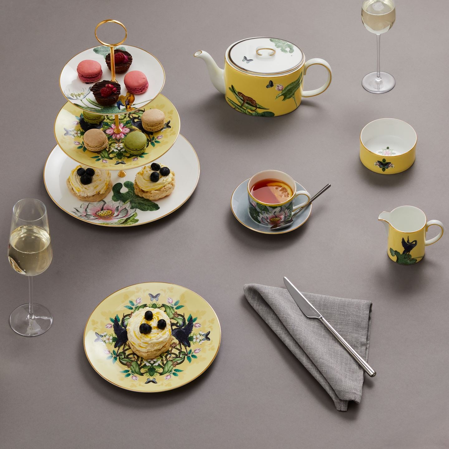 Wonderlust Waterlily Sugar & Creamer