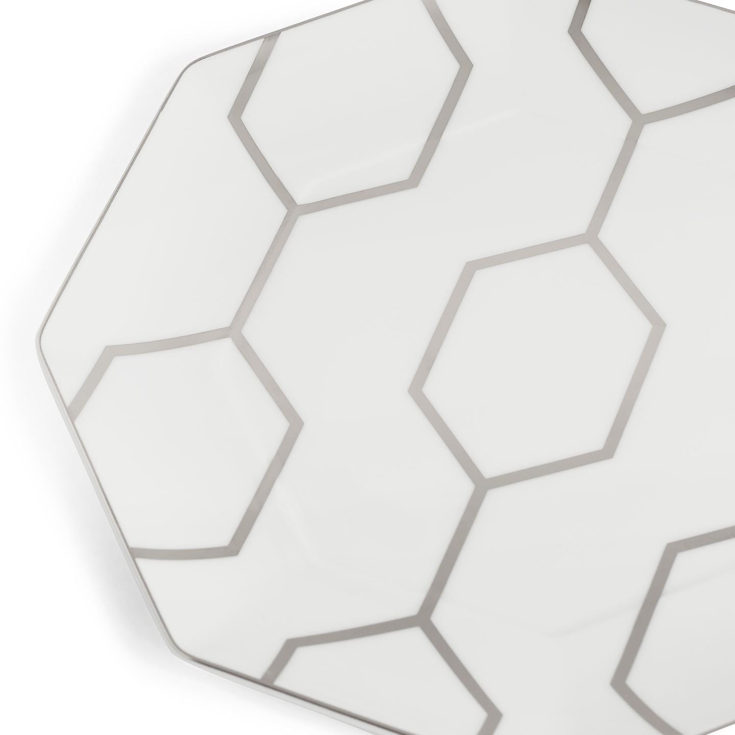 Gio Platinum Octagonal Side Plate