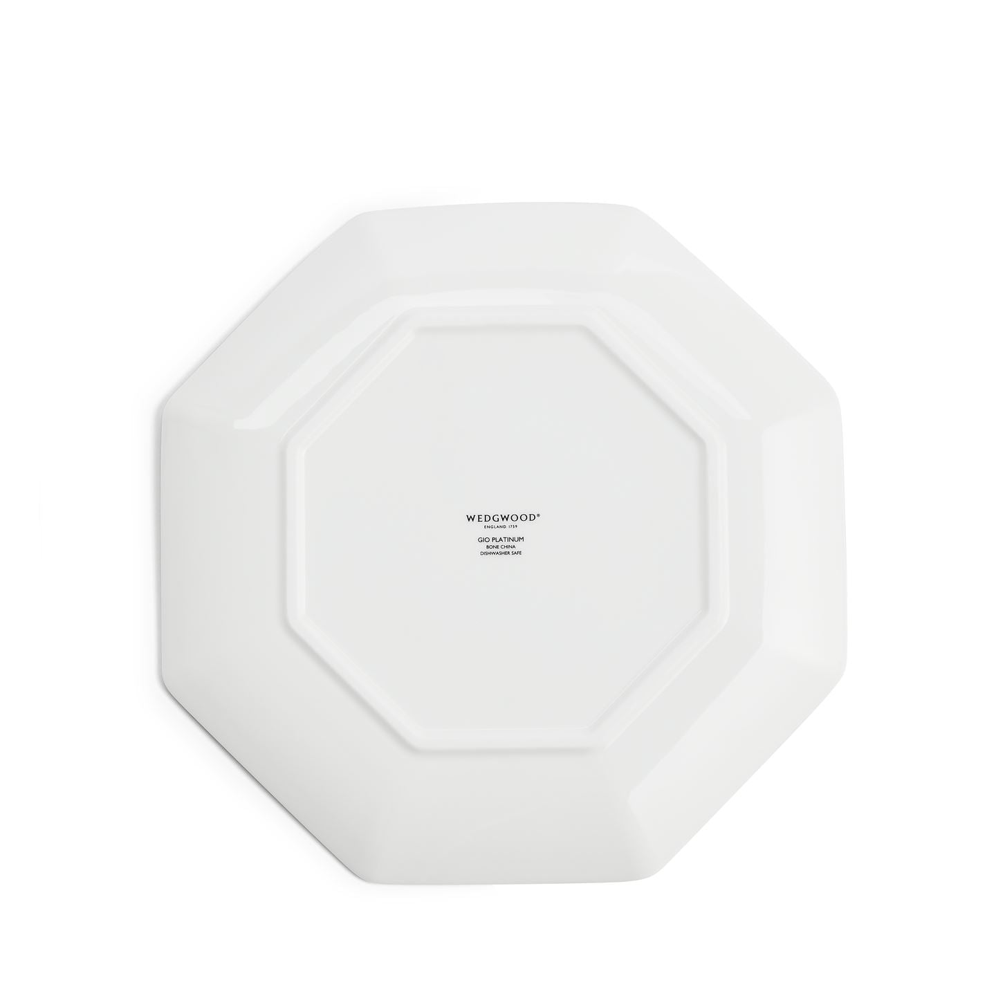 Gio Platinum Octagonal Side Plate