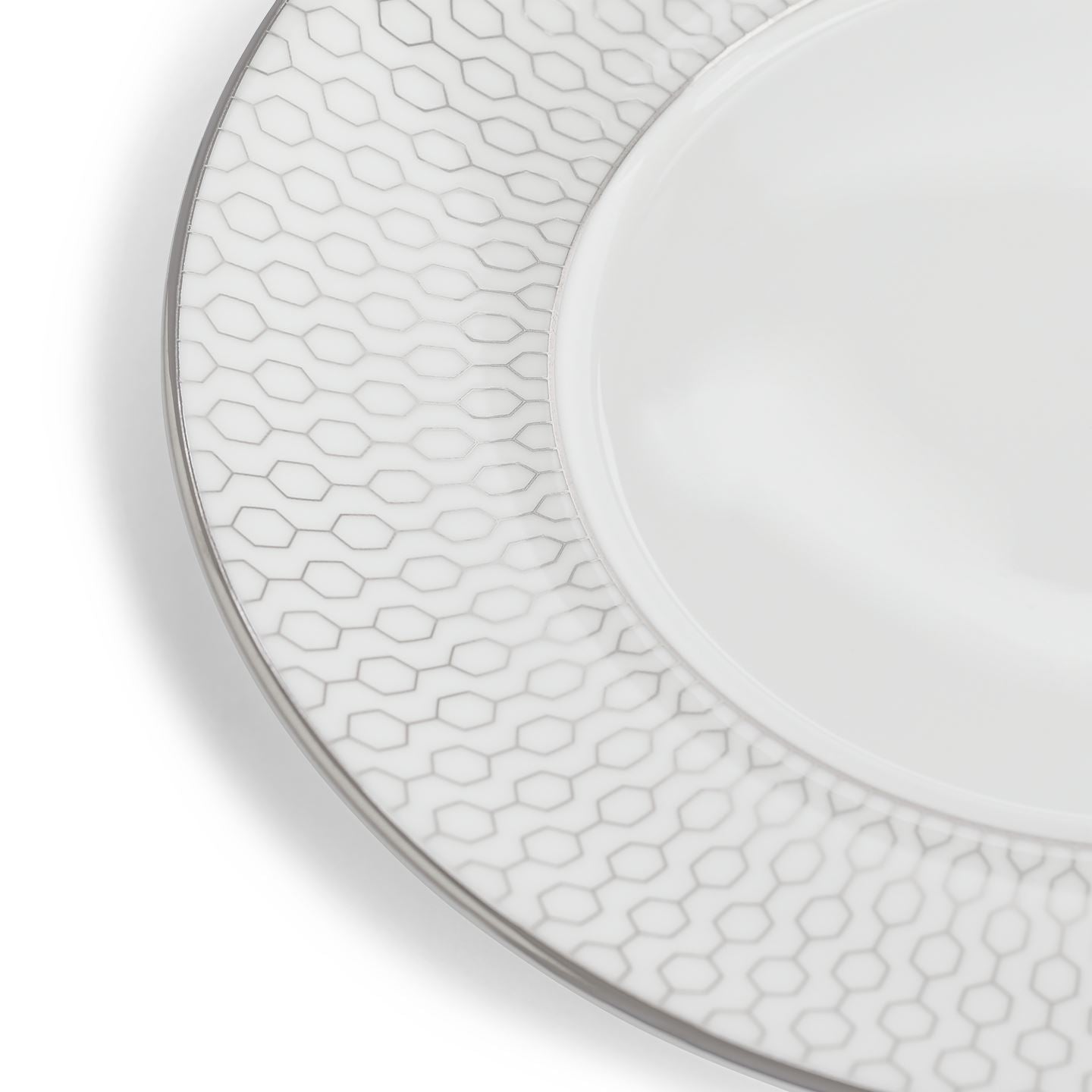 Gio Platinum Teacup & Saucer