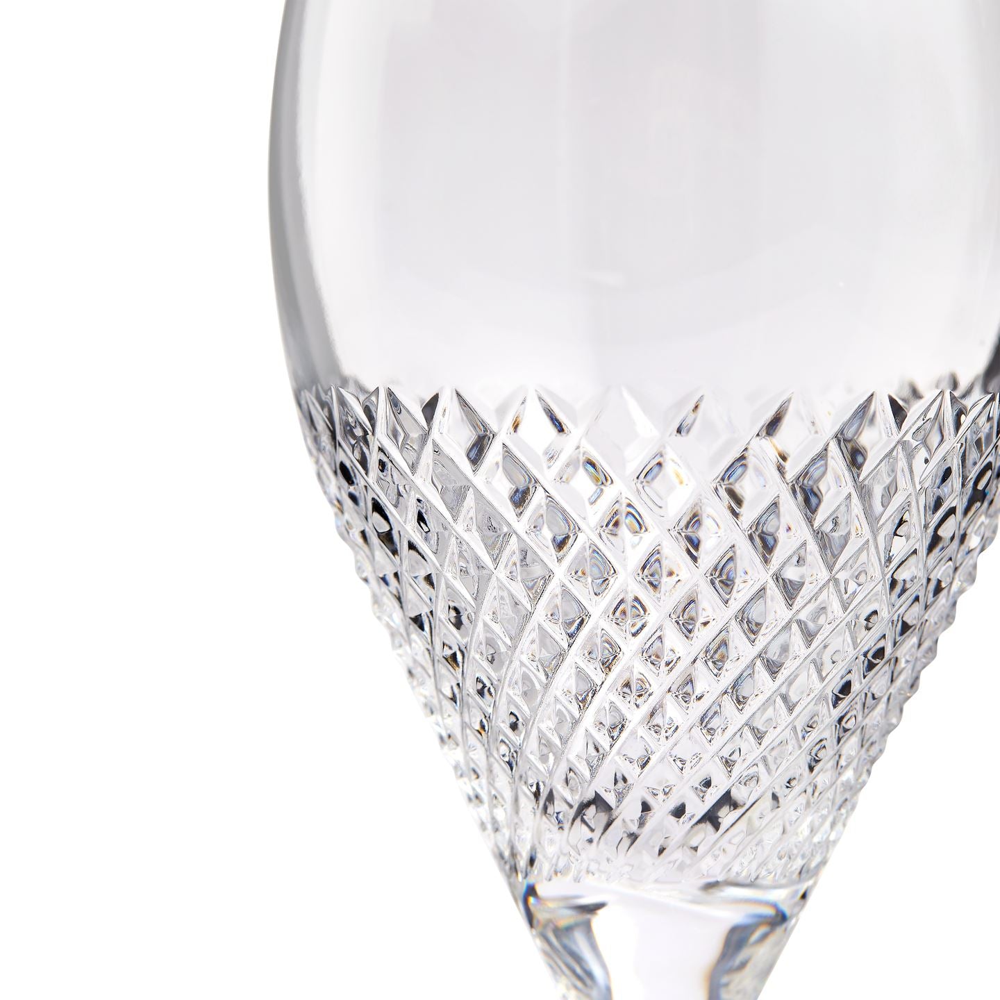 Vera Wang Diamond Mosaic Goblet, Set of 2